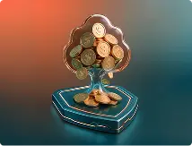 Earn up to 0.39% daily interest (equivalent to ~100% p.a.) and enjoy loss rebates when you copy eligible signals*!