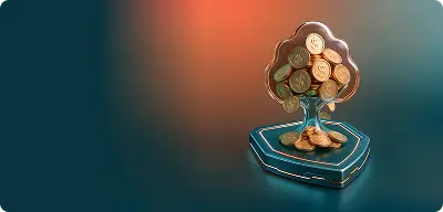 Earn up to 0.39% daily interest (equivalent to ~100% p.a.) and enjoy loss rebates when you copy eligible signals*!